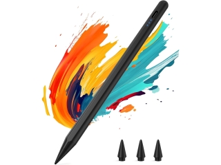 Magnetischer Stylus Pen mit Neigungserkennung für iPad - schwarz