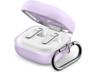 Samsung Galaxy Buds4 Pro Liquid Silikon Case Hülle purple