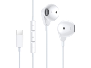 USB-C In-Ear Stereo Kopfhörer mit Mikrofon & Lautstärkeregler