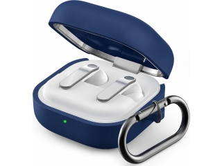 Samsung Galaxy Buds4 Liquid Silikon Case Hülle navyblau