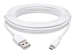 7m USB-A auf Micro-USB Daten- und Stromkabel für Überwachungskameras