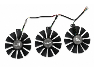GPU Lüfter Set für ASUS ROG STRIX GTX-, RX- und Vega Grafikkarten