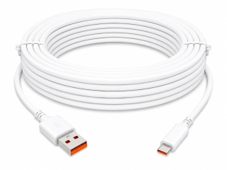 8m USB-A auf USB-C Strom- und Datenkabel für Sicherheitskameras