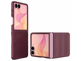 Samsung Galaxy Z Flip8 CloudCase TPU Hülle bordeaux