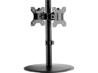 SpeaKa Professional Doppelmonitor Halterung mit Standfuss bis 32 Zoll