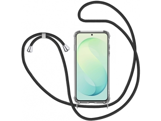 Samsung Galaxy S26 FE Handykette Necklace Hülle Gummi transparent