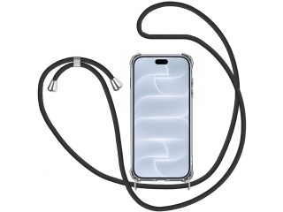 Apple iPhone 18 Pro Handykette Necklace Hülle Gummi transparent