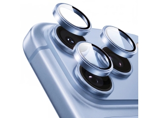 Apple iPhone 18 Pro Kameraschutz Glas mit Aluminiumrahmen glacier