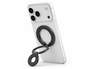 Magnetischer MagSafe Stand mit Ring Halterung - schwarz