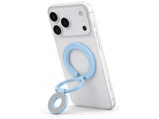 Magnetischer MagSafe Stand mit Ring Halterung - baby blue