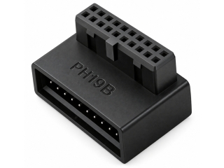 USB 3.0 19-Pin Header 90-Grad Mainboard Adapter PH19B