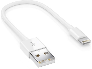 Extra kurzes Apple iPhone Ladekabel 15 cm