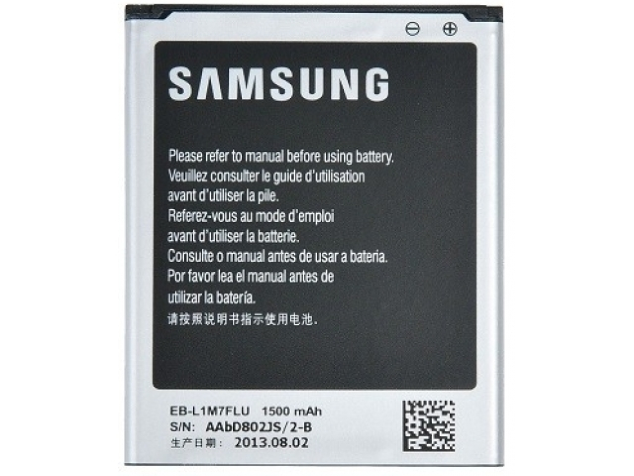Samsung Original LiIon Akku Batterie Galaxy S3 Mini (EBL1M7FLUCSTD