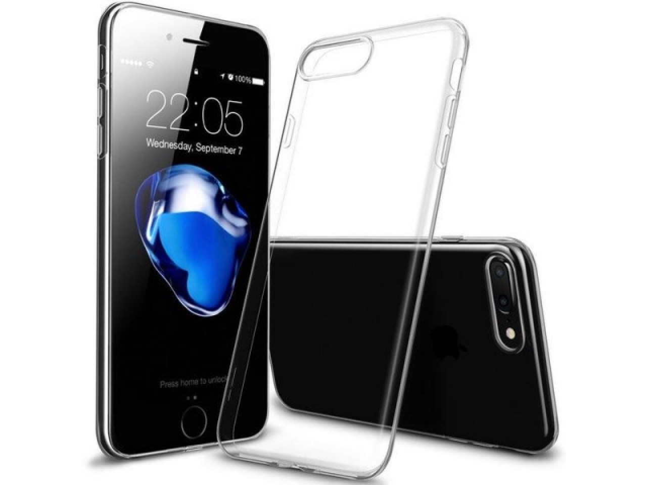 Apple iPhone 8 Plus Gummi Hülle TPU Clear Case online bestellen