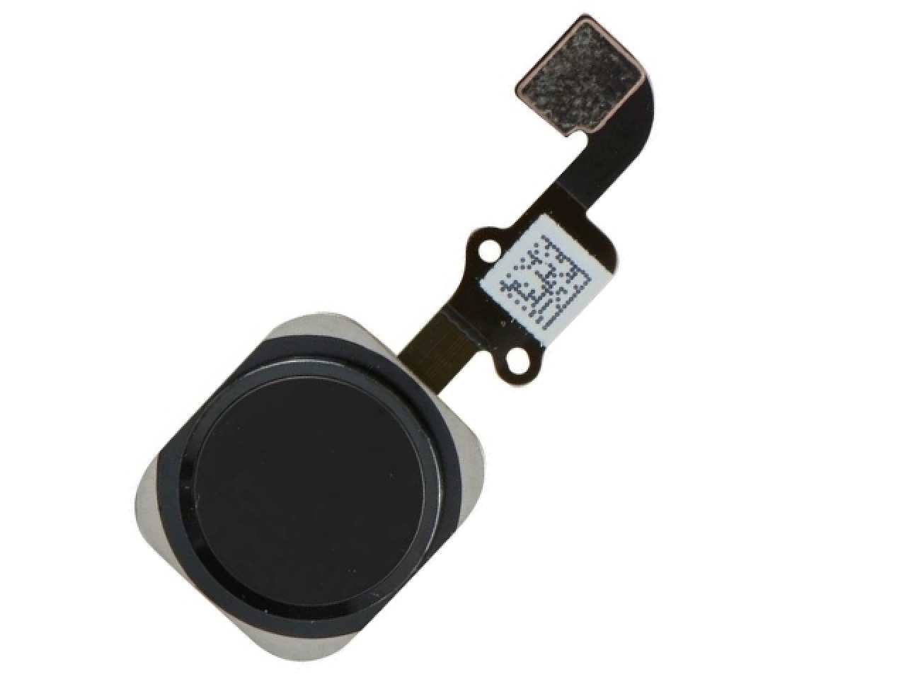 iPhone 6 Plus Home Button Flexkabel + Home Knopf + Gummiring - schwarz ...