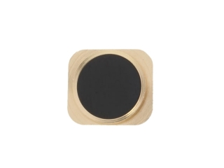 iPhone 5 Home Button Knopf im iPhone 5S Look schwarz gold