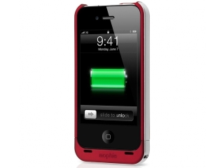 Mophie Juice Pack Air Aufladbares iPhone 4/4S Cover rot (PRODUCT) RED