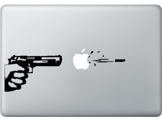 MacBook Decal Vinyl Skin Artwork Bullet