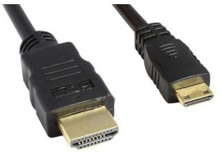Mini HDMI auf HDMI Kabel 1.5 Meter - schwarz