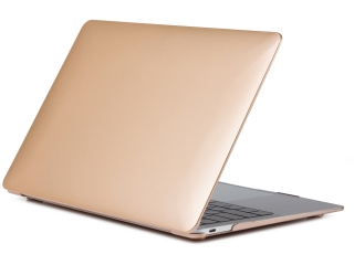 MacBook 12 Hard Case Hülle gold metallic