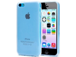 Apple iPhone 5C Transparent Frosted Hardcase Hülle Clear Case