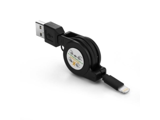 Ausziehbares USB Lightning Ladekabel für alle iPhones
