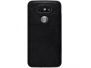 Nillkin LG G5 Ledertasche Flipcase Schutzhülle QIN Case - schwarz
