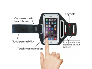 Apple iPhone 8 Fitness Jogging Sport Armband mit Schlüsselfach