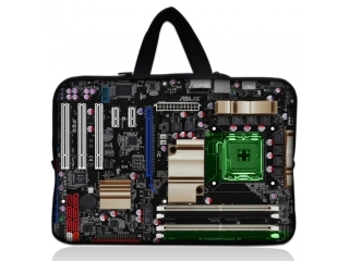 Neoprene MacBook Sleeve 13" Slim Soft Hülle Tasche Computer Mainboard