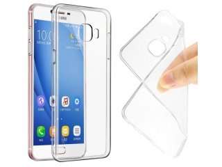 Samsung Galaxy C7 Gummi Hülle TPU Clear Case