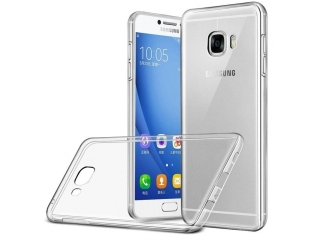 Samsung Galaxy C7 Gummi Hülle TPU Clear Case