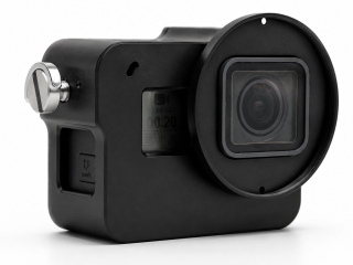 Aluminium Frame Case für GoPro Hero 5 6 7 Black mit 52mm UV Filter