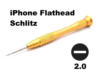 Schlitz Schraubendreher 2.0 mm Flat-Head Präzisions Schraubenzieher