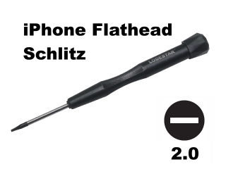 Schlitz Schraubenzieher 2 mm (High Quality) Präzisions Schraubenzieher