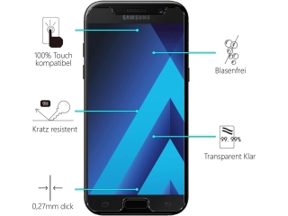 Samsung Galaxy A5 2017 Folie Panzerglas Screen Protector