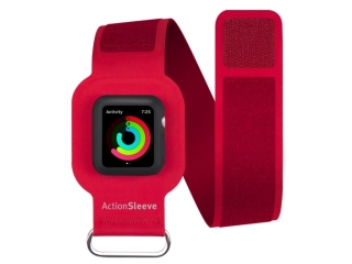 Twelve South ActionSleeve Neopren Armband für 42mm Apple Watch rot