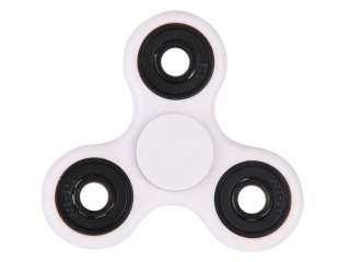 Fidget Spinner - Hand & Finger Tri-Spinner zum Relaxen in weiss