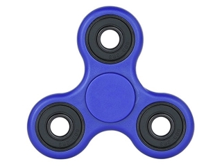 Fidget Spinner - Hand & Finger Tri-Spinner zum Relaxen in blau