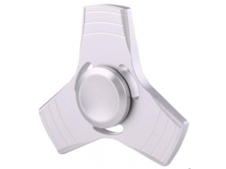 Fidget Spinner 3-Wing Aluminium Anti-Stress 3-Flügel Spinner silber