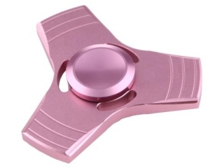 Fidget Spinner 3-Wing Aluminium Anti-Stress 3-Flügel Spinner rosa