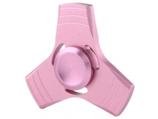 Fidget Spinner 3-Wing Aluminium Anti-Stress 3-Flügel Spinner rosa