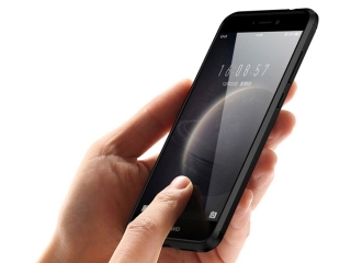 Huawei P10 Lite Carbon Gummi Hülle TPU Case schwarz