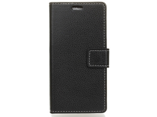 Sony Xperia XA1 Lederhülle Portemonnaie Karten Etui schwarz