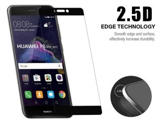 Huawei P8 Lite 2017 100% Vollbild Panzerglas Schutzfolie 2.5D 9H