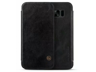 G-Case Samsung Galaxy S8+ Ledertasche Business Flipcover Case schwarz