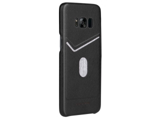 G-Case Jazz Series Samsung Galaxy S8+ schlankes Leder Case - schwarz