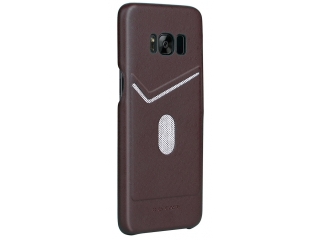 G-Case Jazz Series Samsung Galaxy S8+ schlankes Leder Case - braun