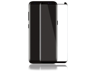 Samsung Galaxy S8 3D Panzerglas Case Friendly Full Coverage - schwarz