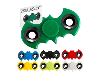 Fledermaus Bat Spinner 2-Wing Duo Hand Spinner - schwarz