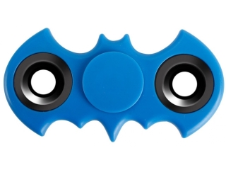 Fledermaus Bat Fidget Spinner 2-Wing Duo Hand Spinner - blau